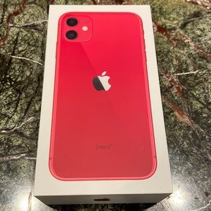EMPTY iPhone 11 Red Box